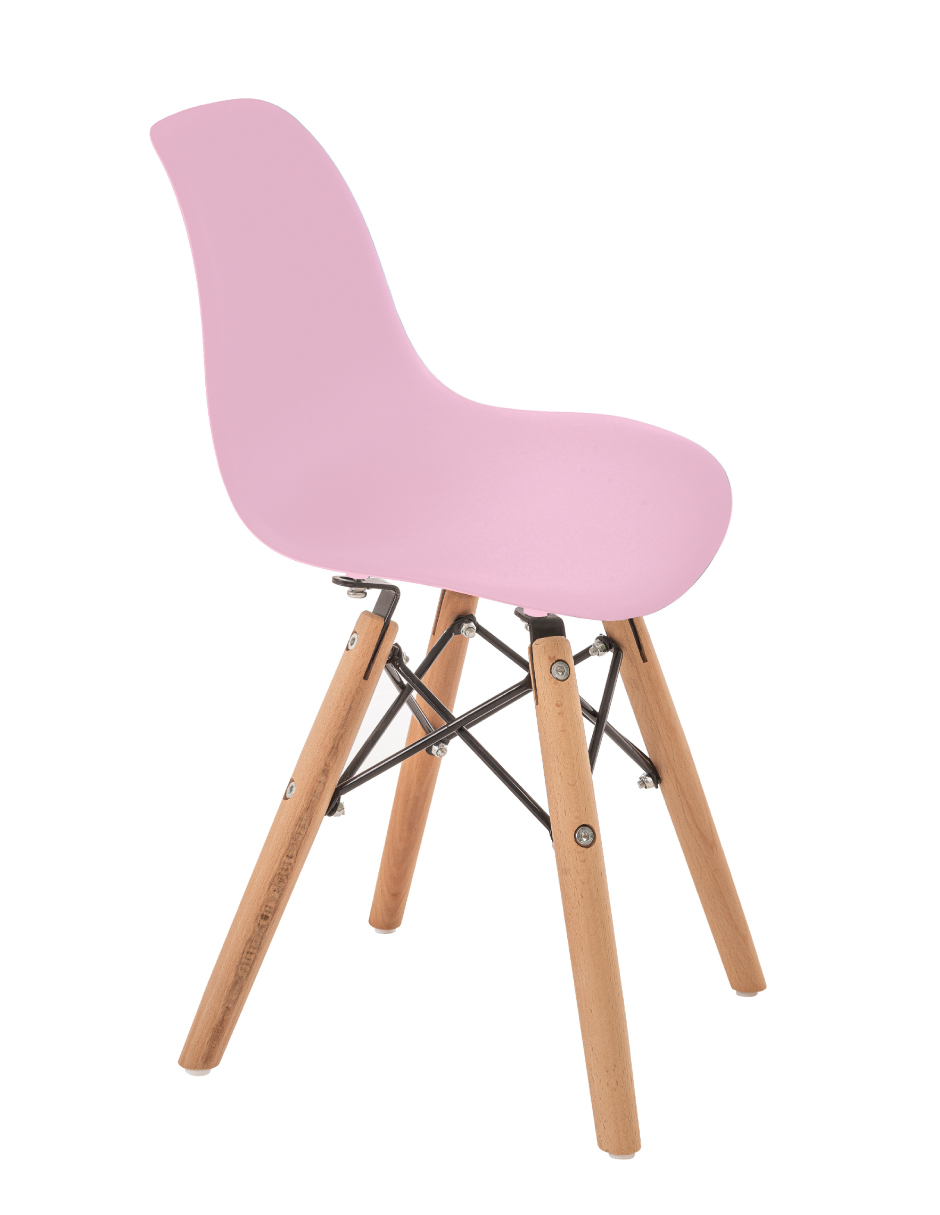 Mesa infantil con sillas para niños de madera (Rosa/Azul)