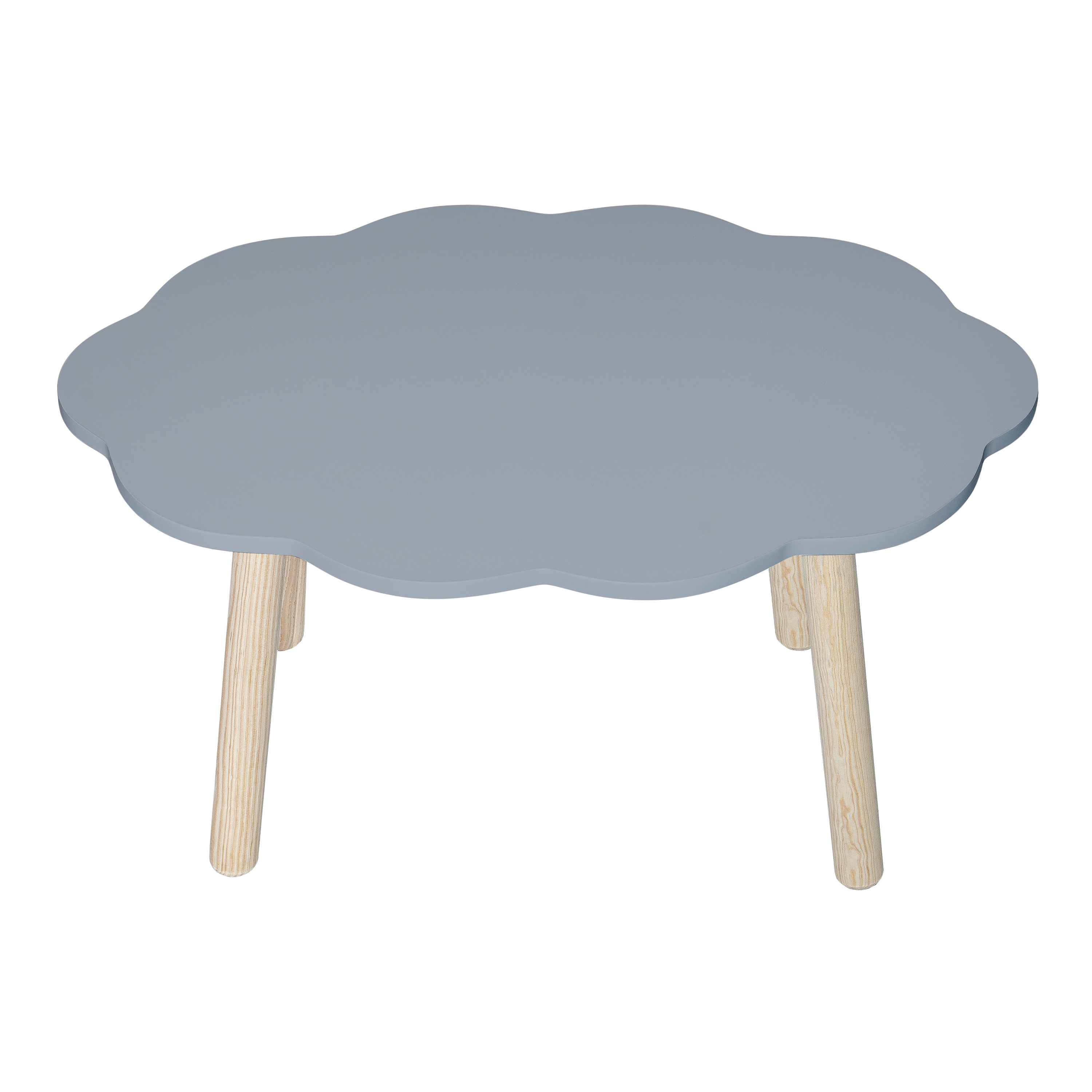 Mesa infantil con sillas para niños de madera (Rosa/Azul)