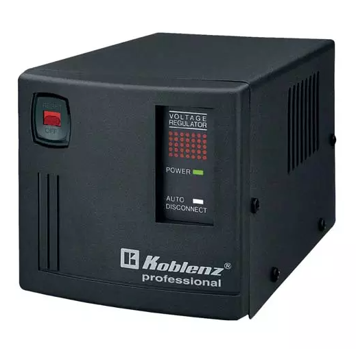 Regulador KOBLENZ 2500 VA, 2000 W, ER-2550 | Protección y Regulación de Voltaje para Equipos Electrónicos