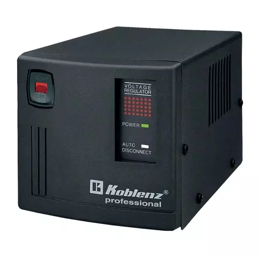 Regulador KOBLENZ 2500 VA, 2000 W, ER-2550 | Protección y Regulación de Voltaje para Equipos Electrónicos