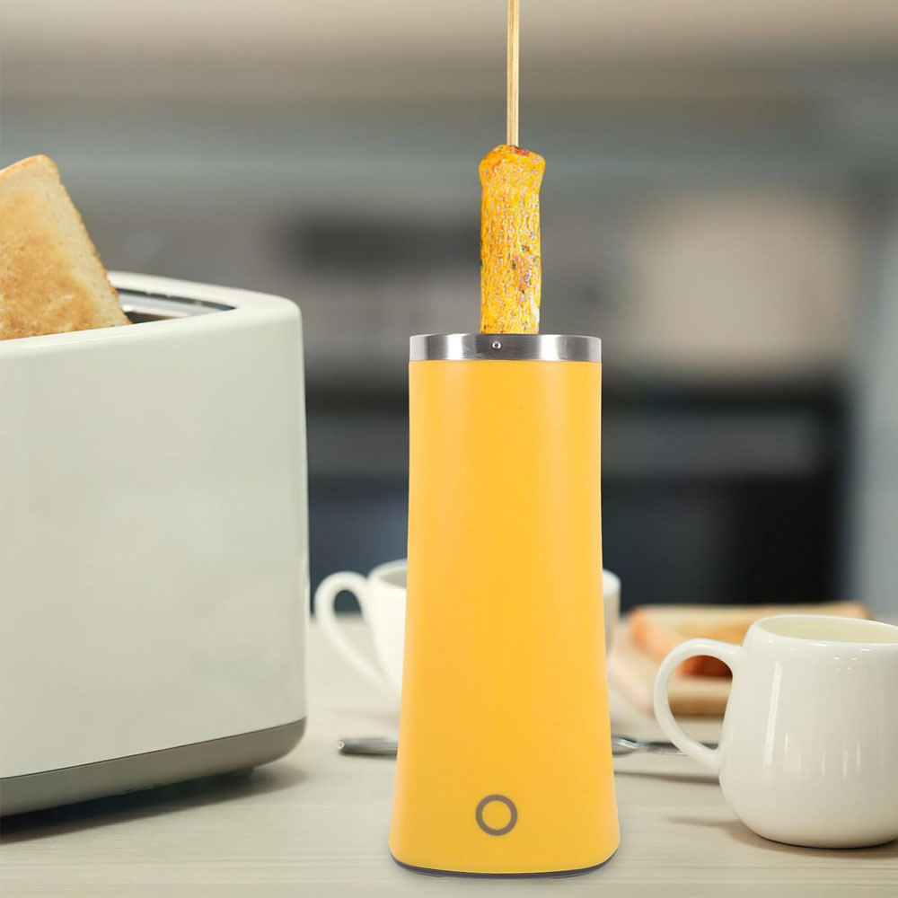 Máquina freidora para rollitos y banderillas