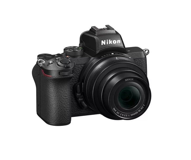 Camara Digital Nikon Sin Espejo Modelo: Z50 II con Lente DX 16-50 mm Color Negro