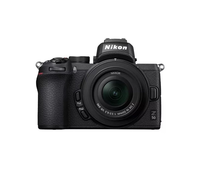 Camara Digital Nikon Sin Espejo Modelo: Z50 II con Lente DX 16-50 mm Color Negro