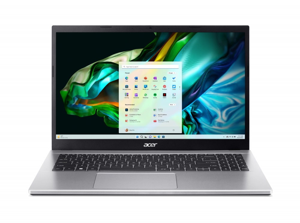 Laptop Acer  Aspire 3 A315-44P-R7GS  Pantalla 15.6" Fhd Procesador Amd Ryzen 7  5700U 16 Gb Ram 512 Gb Ssd Windows 11 Home Color Silver