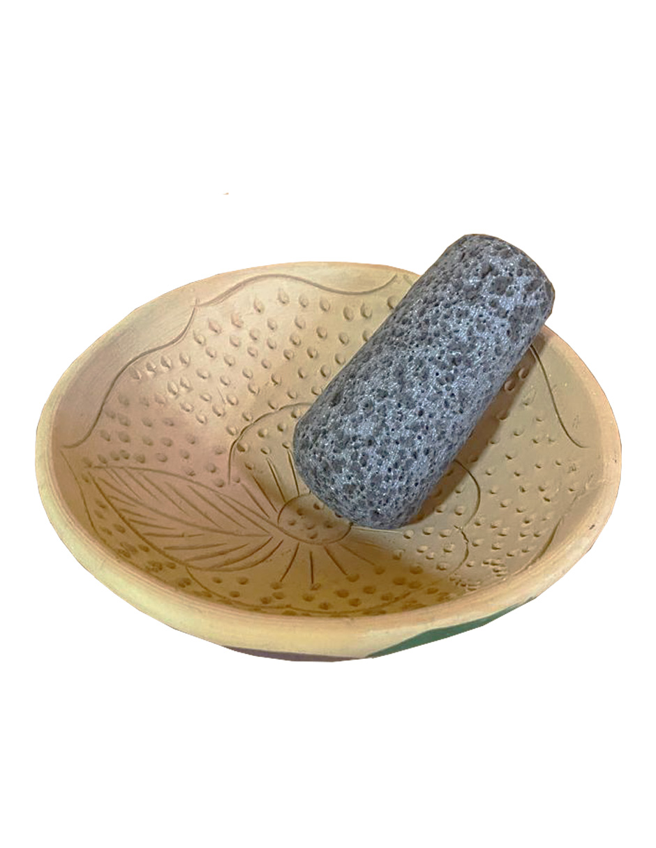 Molcajete de barro chico