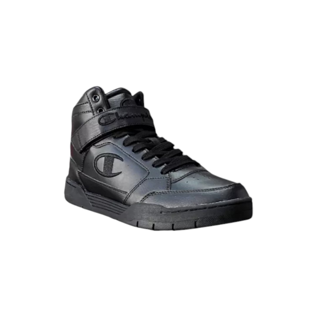 Tenis Champion Arena Power Hi Negro Hombre Originales Cas10249m