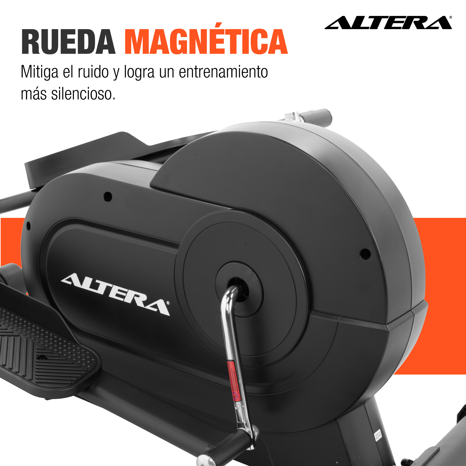 Escaladora Elíptica con 8 Niveles de Resistencia, Pantalla LCD y Asiento Ajustable
