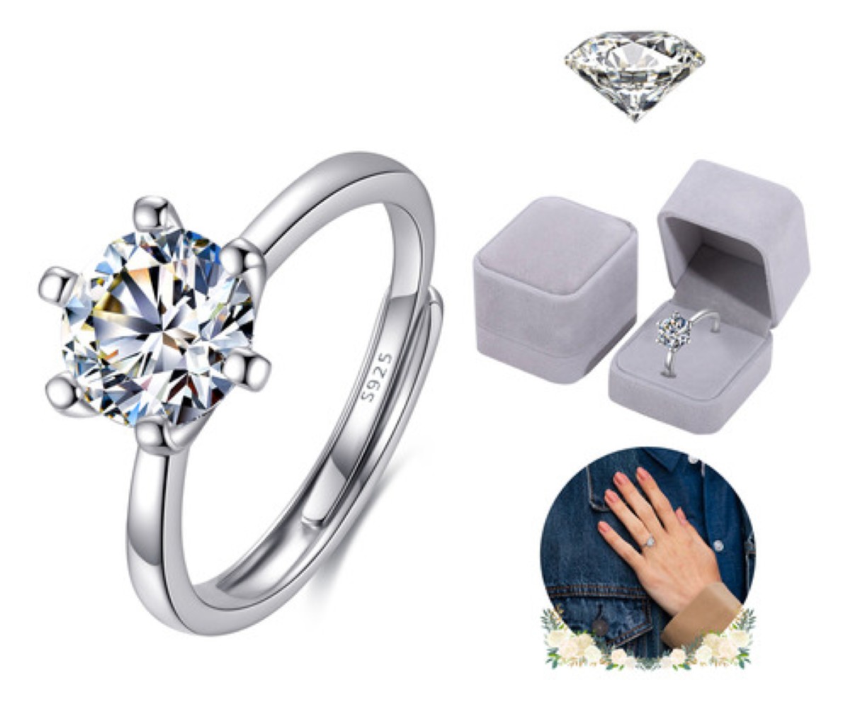 DazzlingRock Collection 0,10 Quilates (de Quilate) Plata Diamante