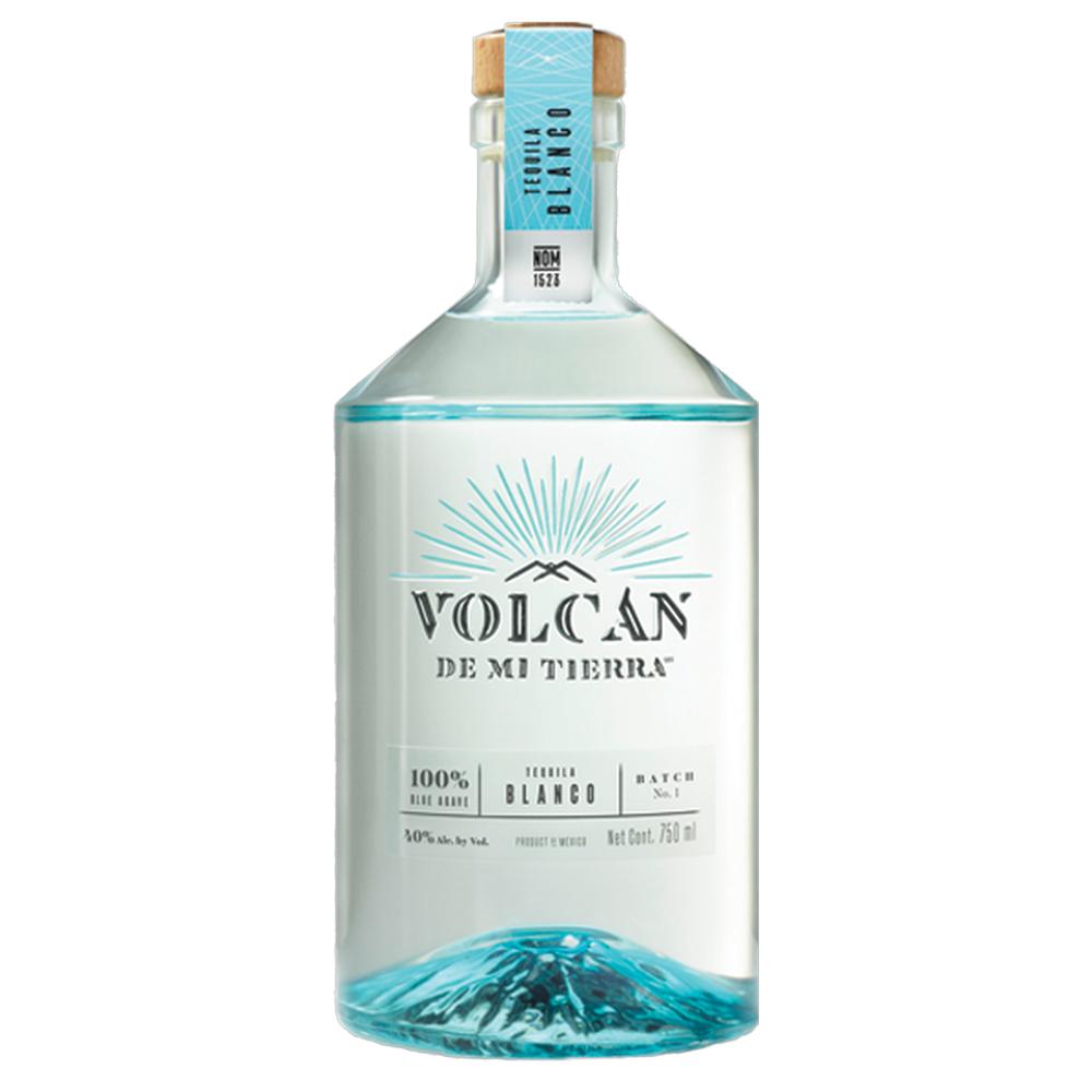 Pack de 12 Tequila Volcán De Mi Tierra Blanco 750 ml