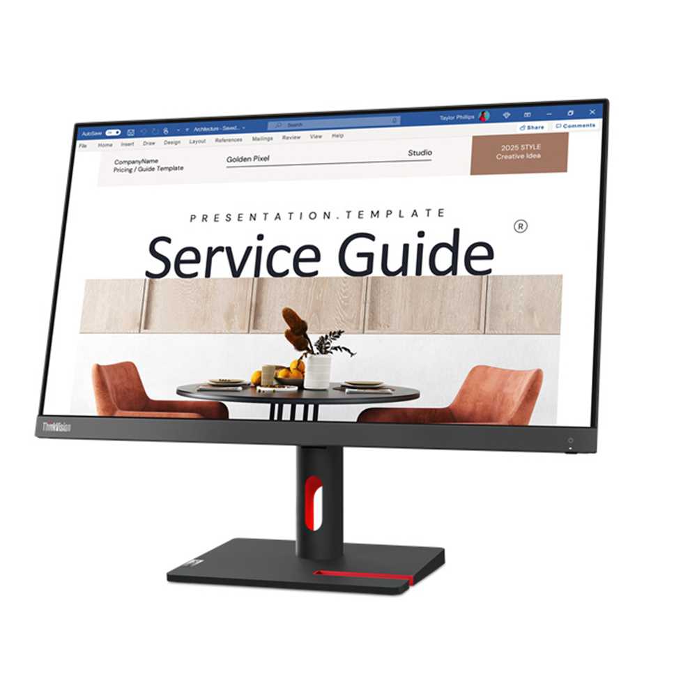 MONITOR LENOVO THINK VISION S24i-30 LED 23.8" IPS 4MS 100HZ HDMI VGA DP 63DEKAR3LA 