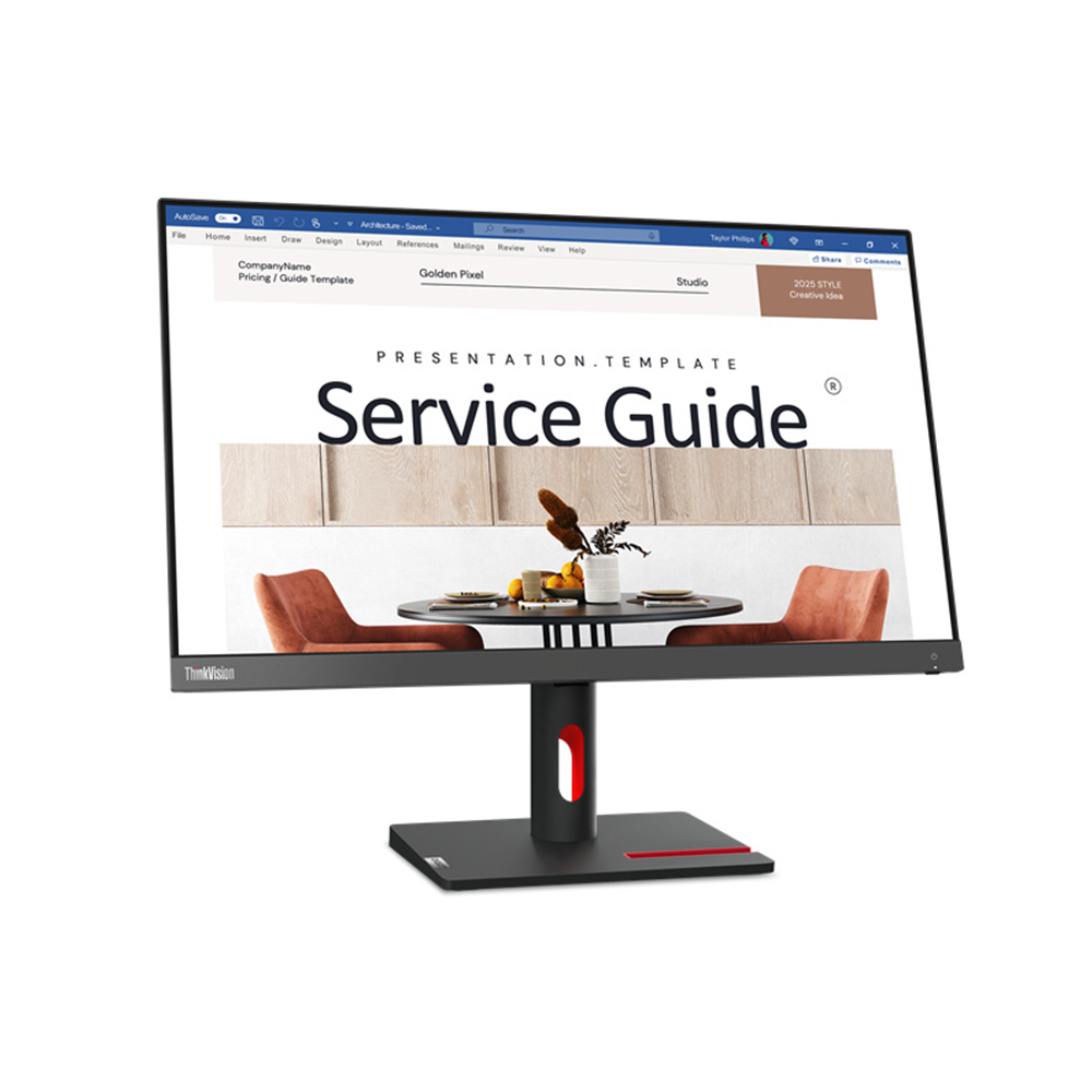 MONITOR LENOVO THINK VISION S24i-30 LED 23.8" IPS 4MS 100HZ HDMI VGA DP 63DEKAR3LA 
