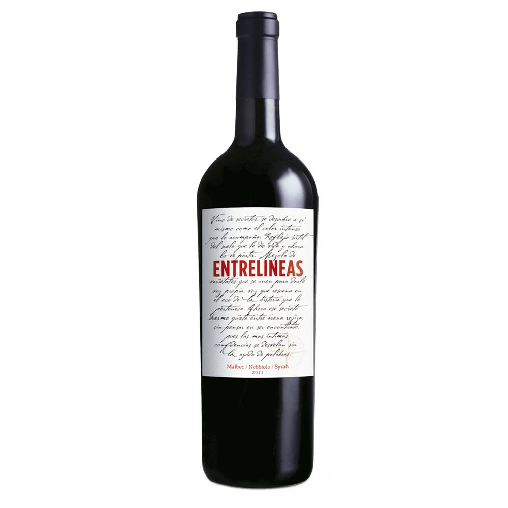 Caja de 12 Vino Tinto Santa Elena Entrelineas 750 ml