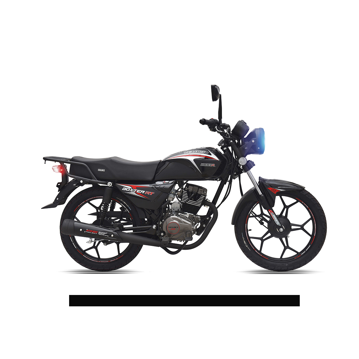 Motocicleta Veloci Boxter RT3 200 CC Negro 2025