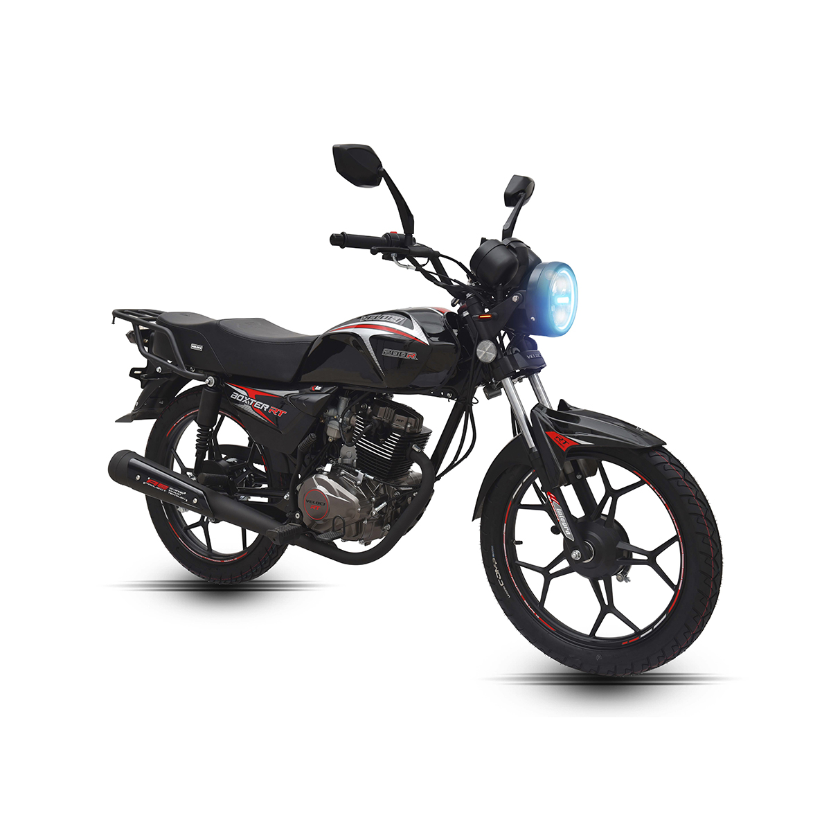 Motocicleta Veloci Boxter RT3 200 CC Negro 2025