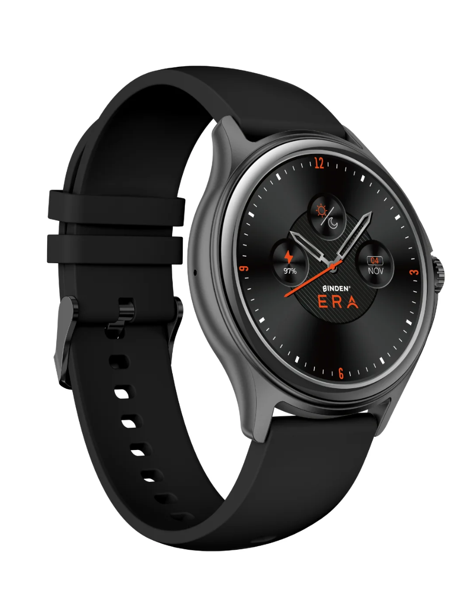Reloj Smartwatch ERA One Lite V2 BINDEN Realiza Y Contesta Llamadas Negro