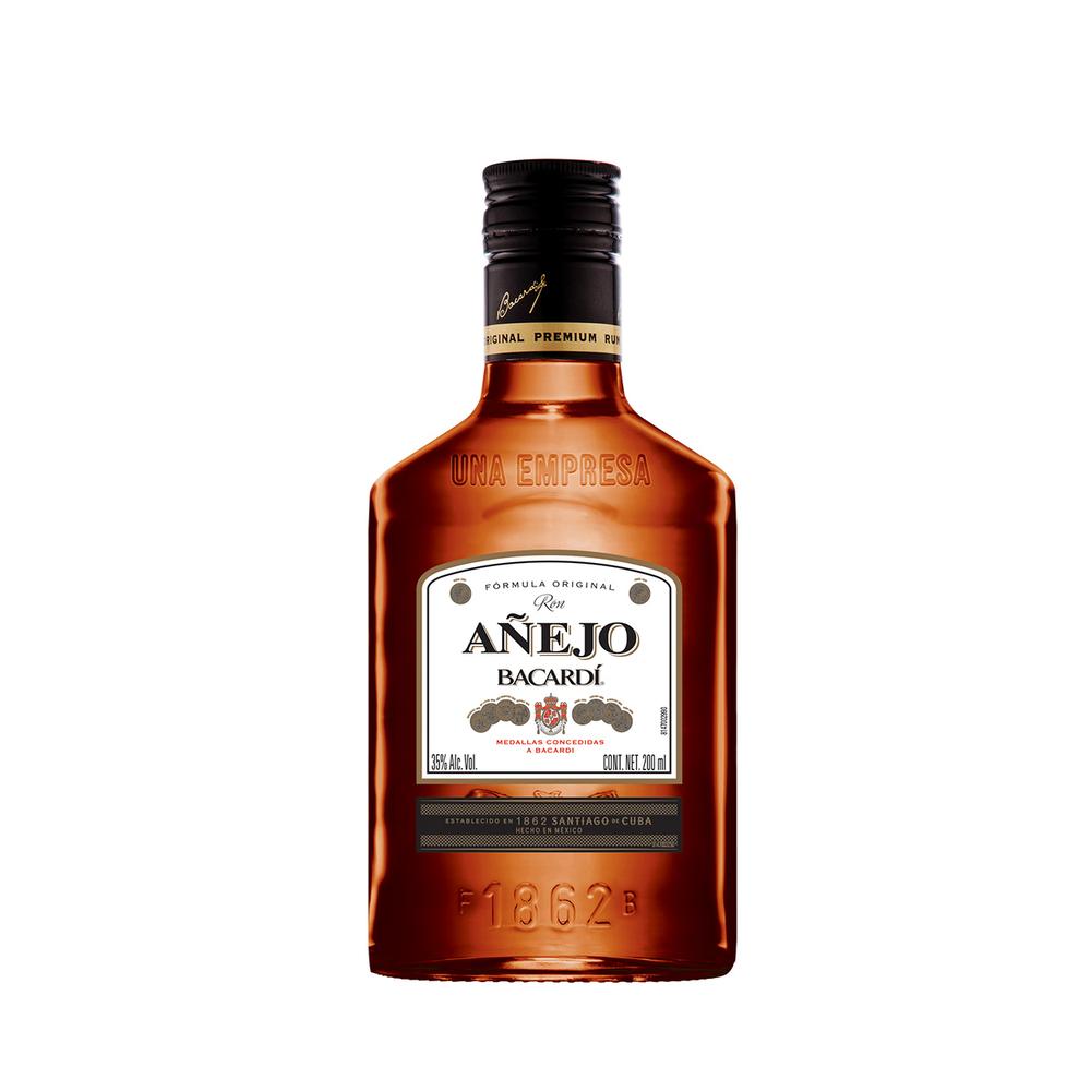 Caja de 24 Ron Bacardi Añejo 200 ml