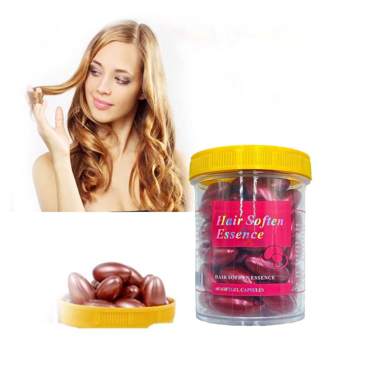 Tratamiento para el Cabello en Capsulas Suaves Con Vitamina E DM. 