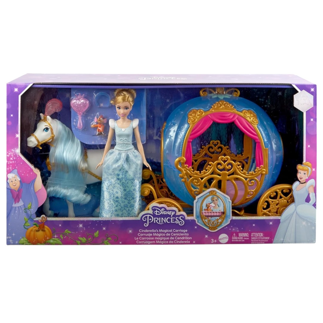 Disney Carruaje Magico de Cenicienta Mattel HLX35
