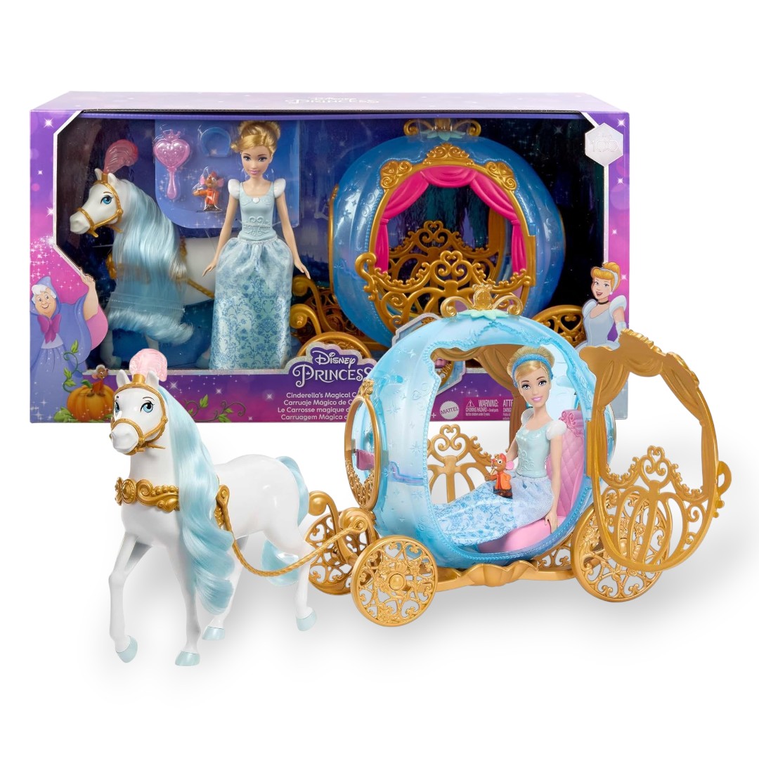 Disney Carruaje Magico de Cenicienta Mattel HLX35