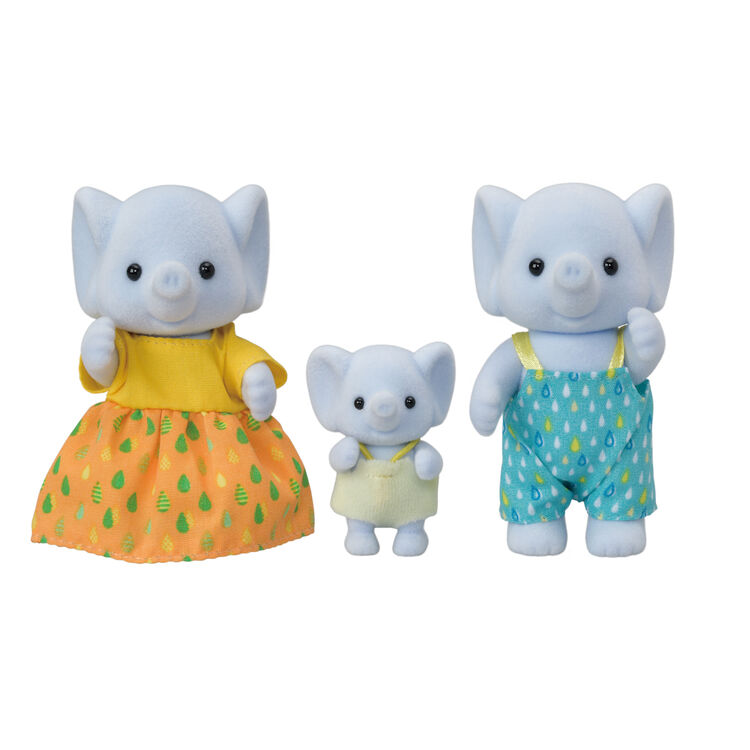 Familia Elefantes - Sylvanian Families Calico Critters Ternurines