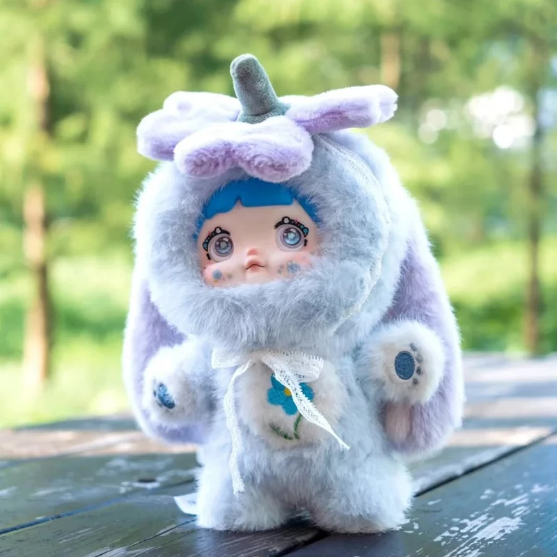Caja Misteriosa de la serie Nommi Garden Rabbit, Figura Original de Anime Kawaii, Dulce y Encantadora, Bonita Muñeca Llavero Coleccionable, 1 Pcs