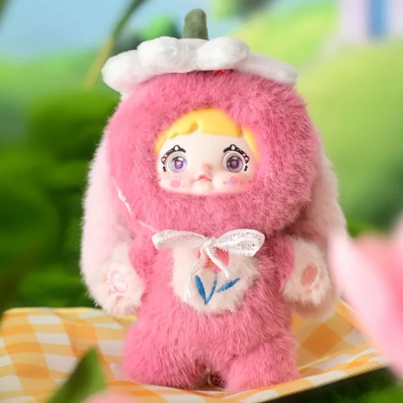 Caja Misteriosa de la serie Nommi Garden Rabbit, Figura Original de Anime Kawaii, Dulce y Encantadora, Bonita Muñeca Llavero Coleccionable, 1 Pcs