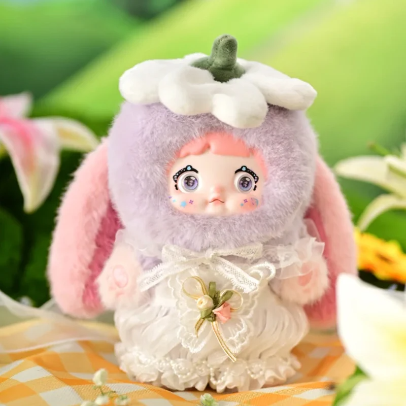Caja Misteriosa de la serie Nommi Garden Rabbit, Figura Original de Anime Kawaii, Dulce y Encantadora, Bonita Muñeca Llavero Coleccionable, 1 Pcs