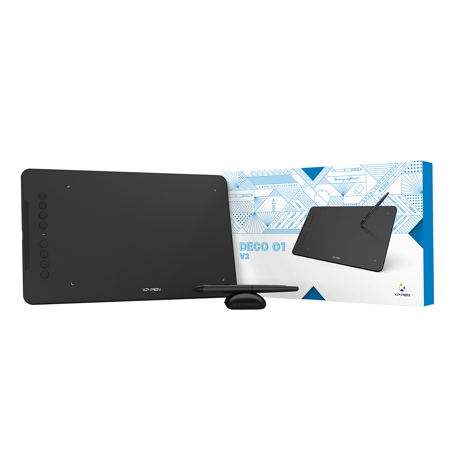 Tableta De Dibujo Deco 01 V2 Compatible Con Android Xp-Pen