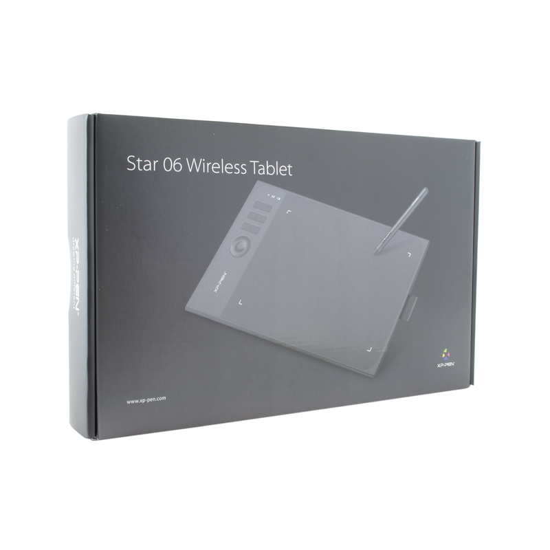 Tableta Digitalizadora Inalámbrica Star 06 Black Xp-Pen