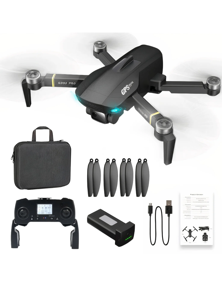 Drone GD93 PRO BINDEN con Cámara WiFi 20 min. de vuelo