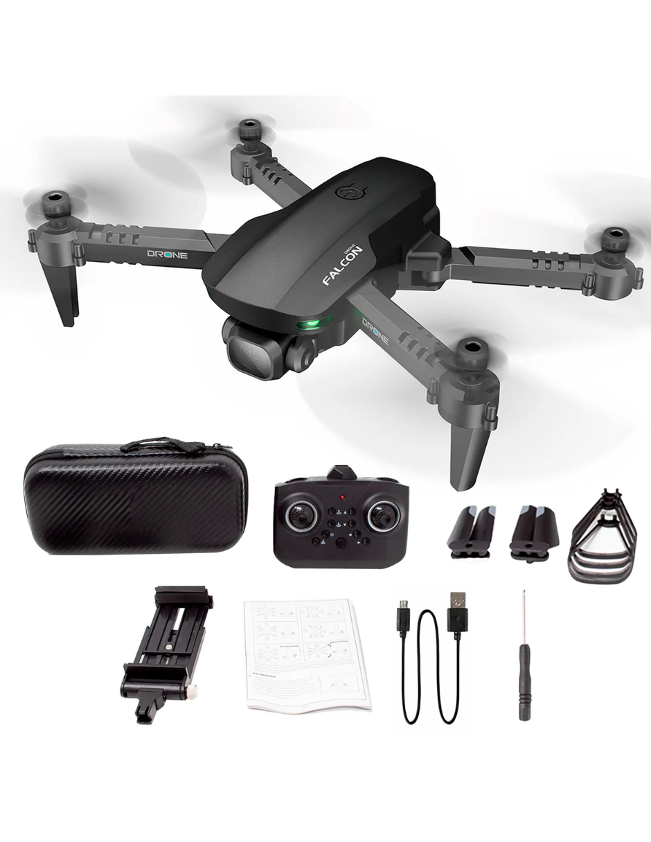 Mini Drone Falcon GD93 BINDEN Cámara 4K WiFi 10 min.