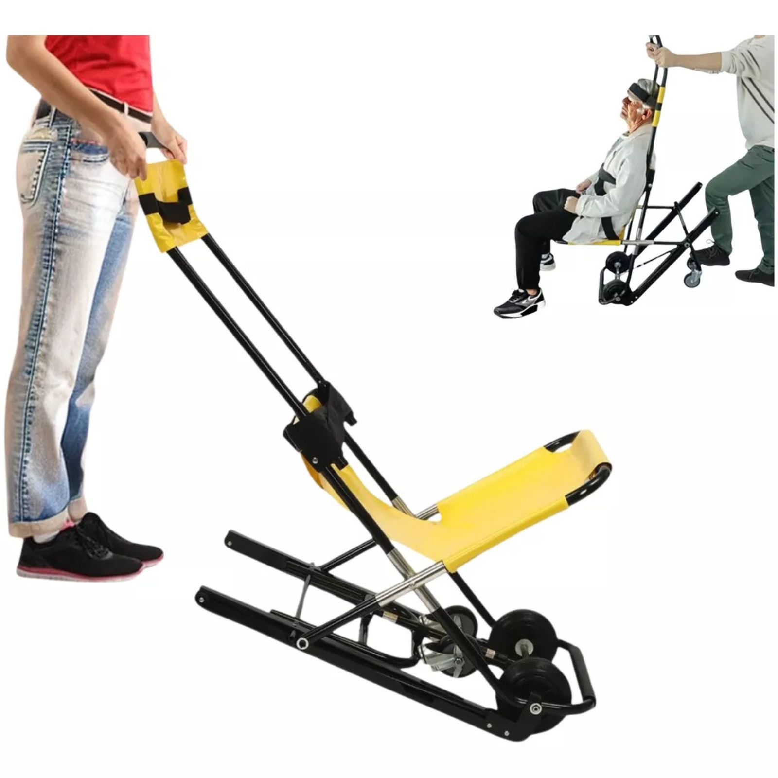 Silla De Evacuacion Rescate Para Escaleras Semiautomatica