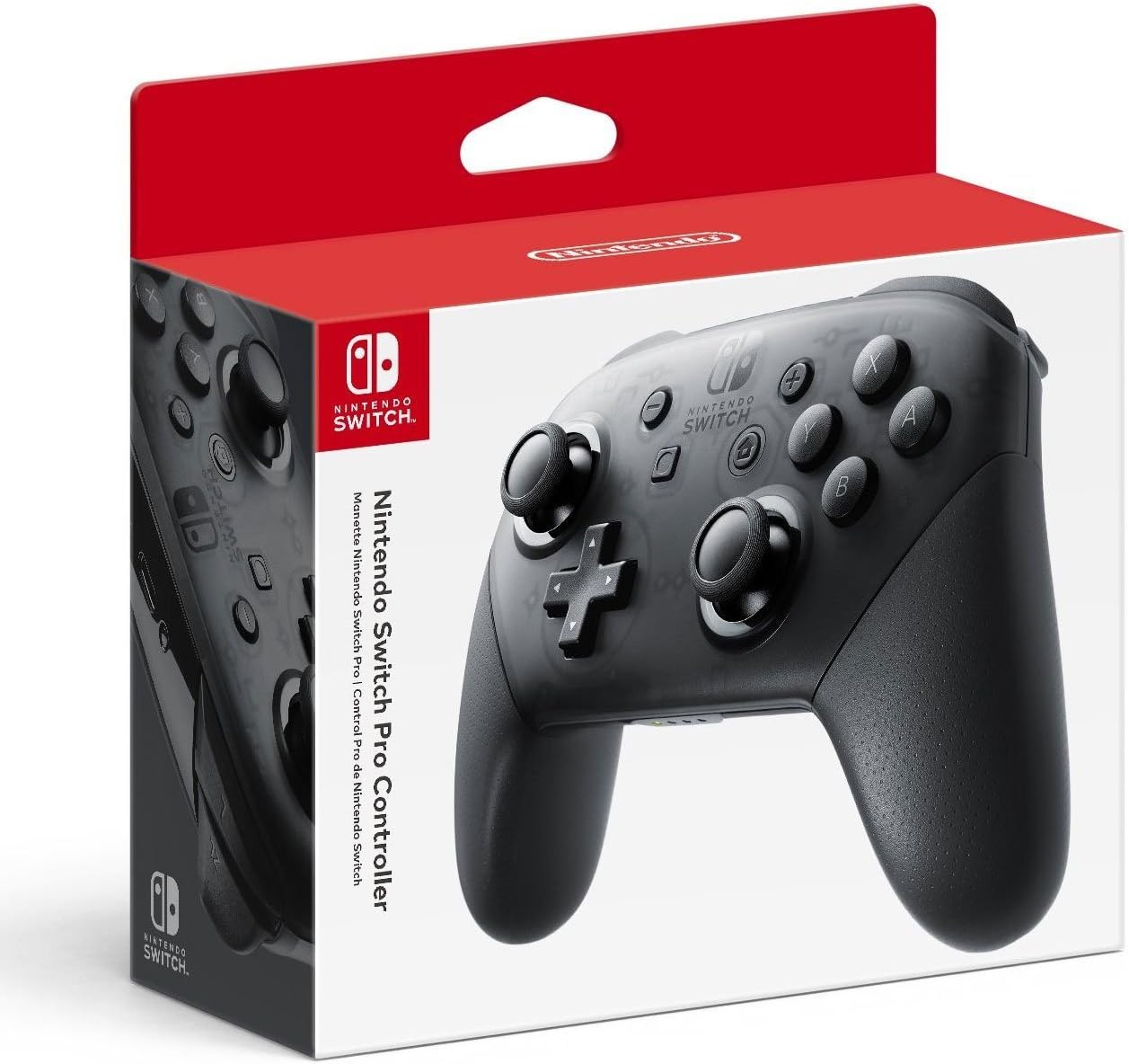 Pro Controller negro para Nintendo Switch