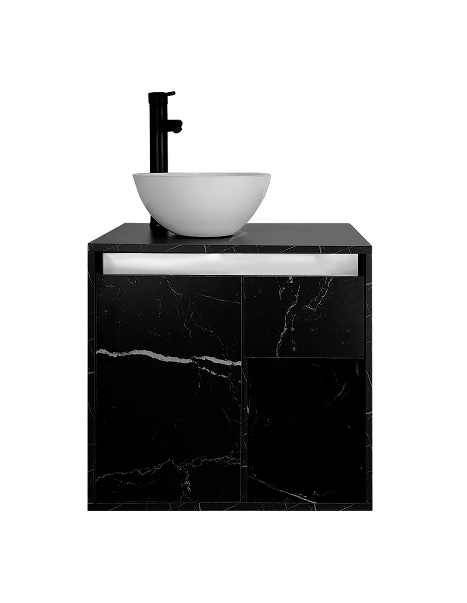 Gabinete De Baño Con Lavabo CLAIRE Con Ovalin Minimalista