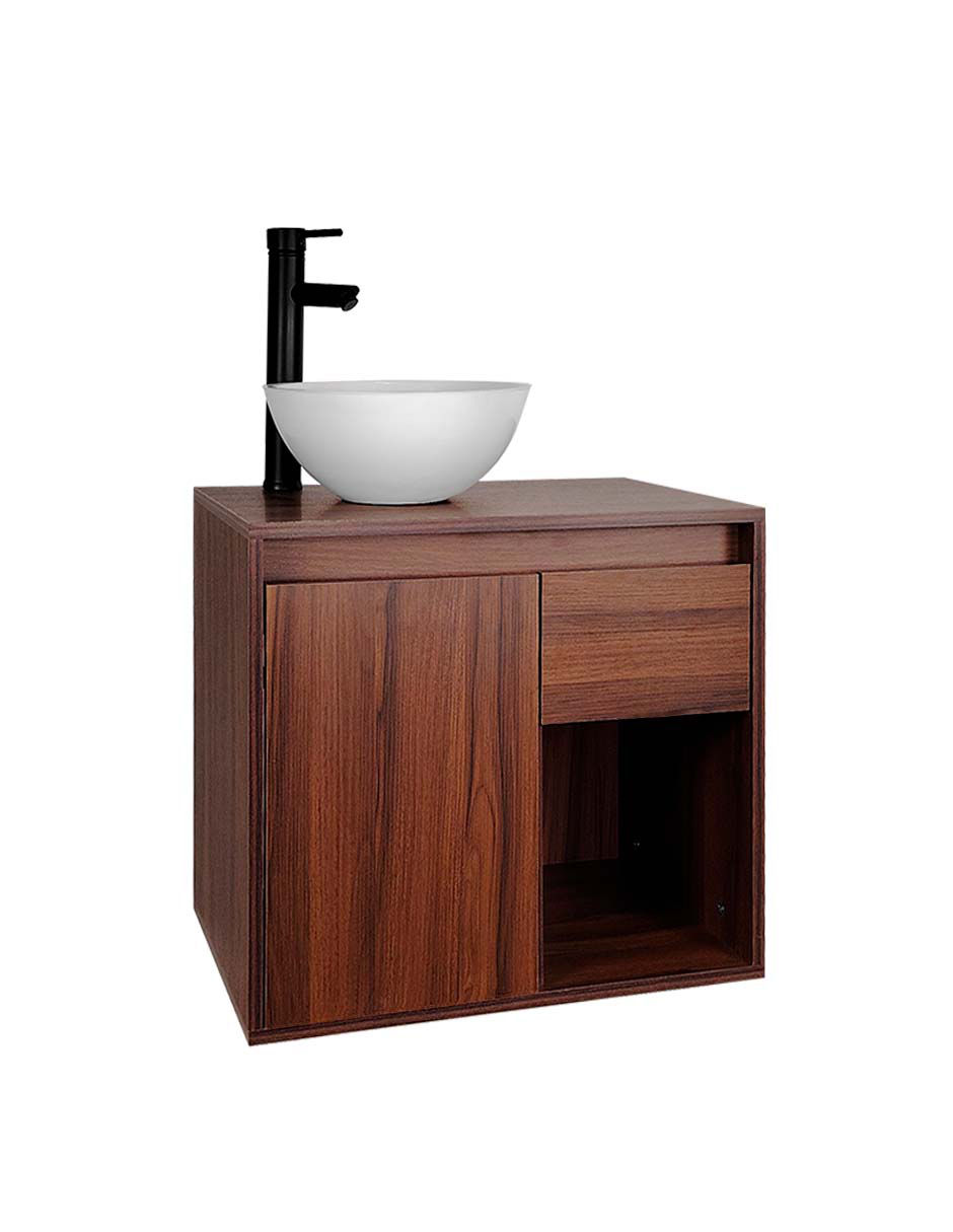 Gabinete De Baño Con Lavabo CLAIRE Con Ovalin Minimalista