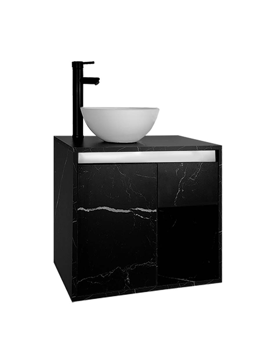 Gabinete De Baño Con Lavabo CLAIRE Con Ovalin Minimalista