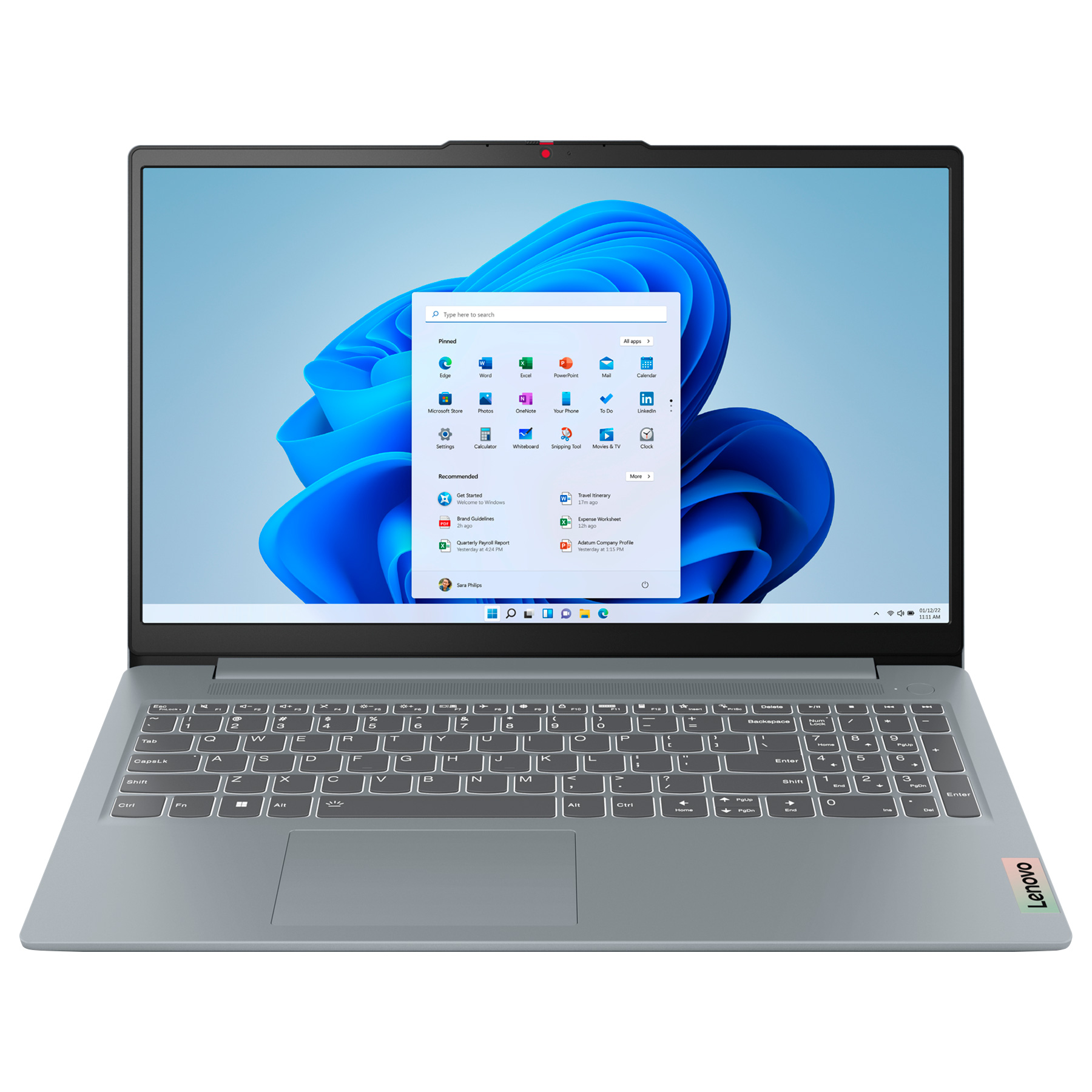 Laptop Lenovo IdeaPad Slim 3 15AMN8 15.6" 1920x1080 Full HD, AMD Ryzen 5 7520U, 8GB, 512GB SSD 