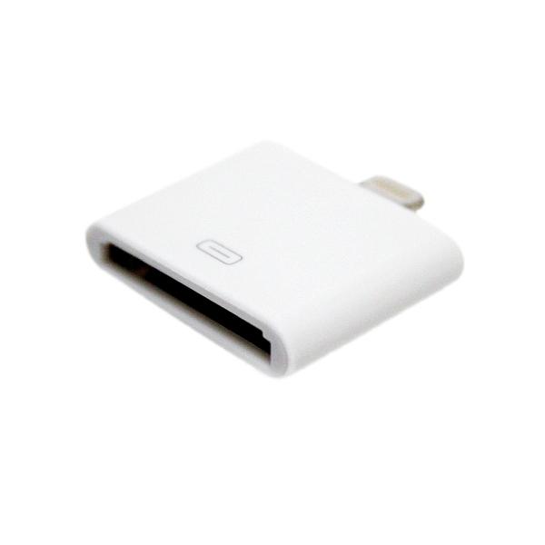 Adaptador 30Pin a Lightning blanco diseño práctico compacto