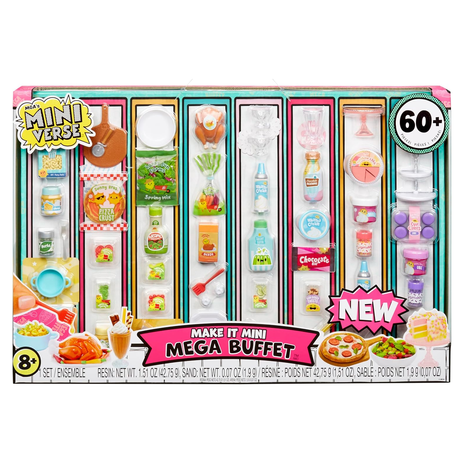 Mga Miniverse Make It Mini Mega Buffet  60PZ