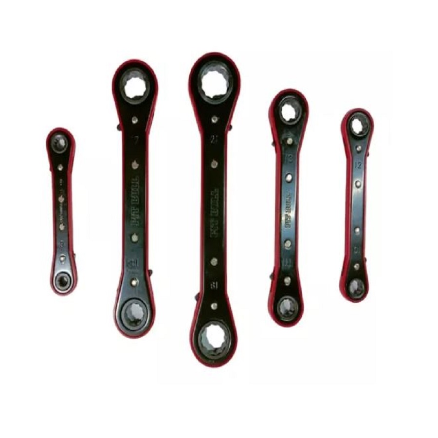 LLAVE ASTRIAS 5 PIEZAS MM, MARCA PIT BULL TOOLS.