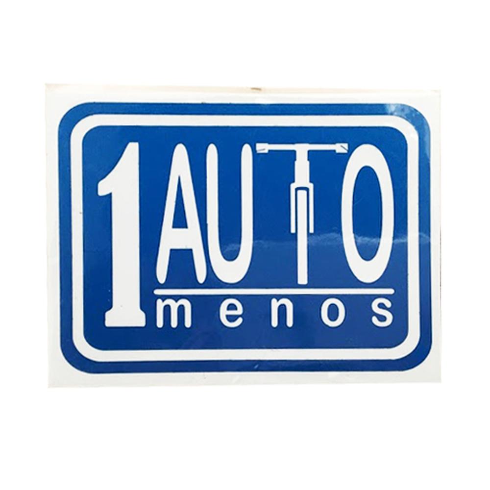 Placa recortada reflejante 7x9.5