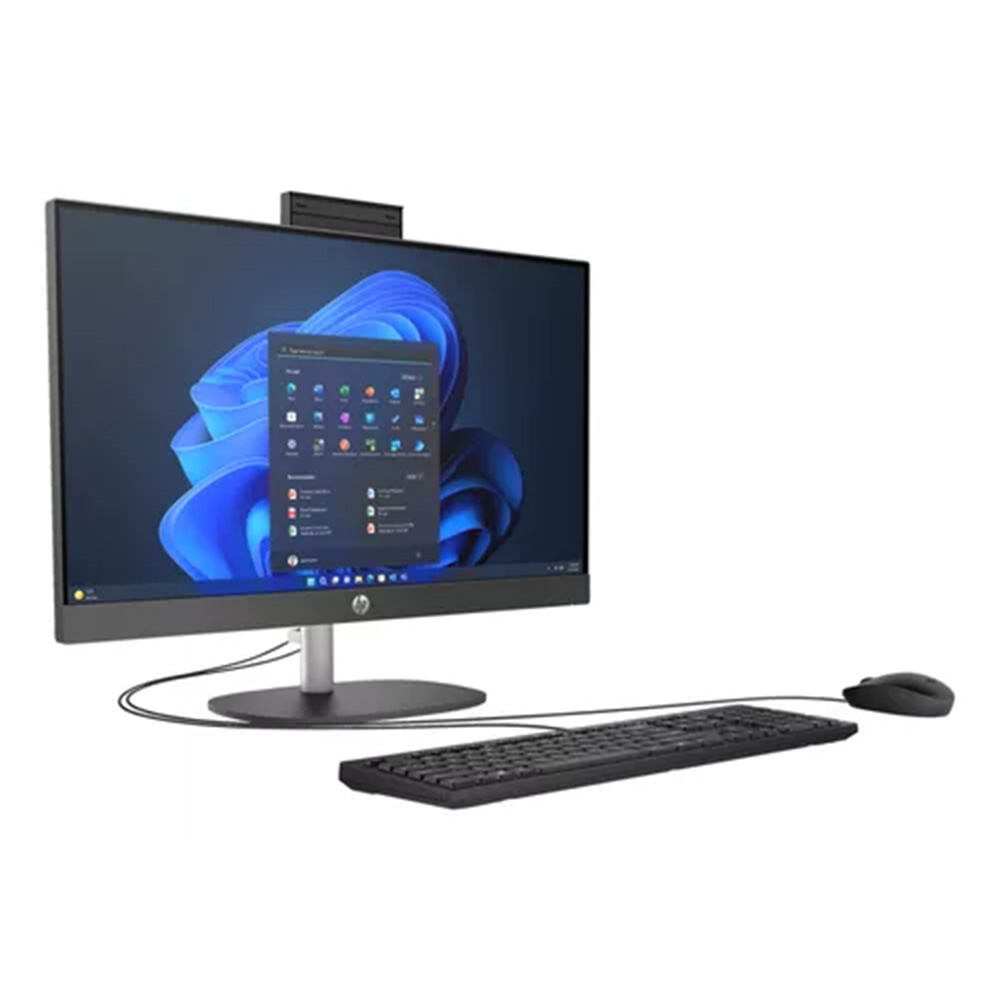 AIO HP 240 G10 CORE I3 N300 256GB 8GB 23.8" NEGRO W11H 9P4J8LA 