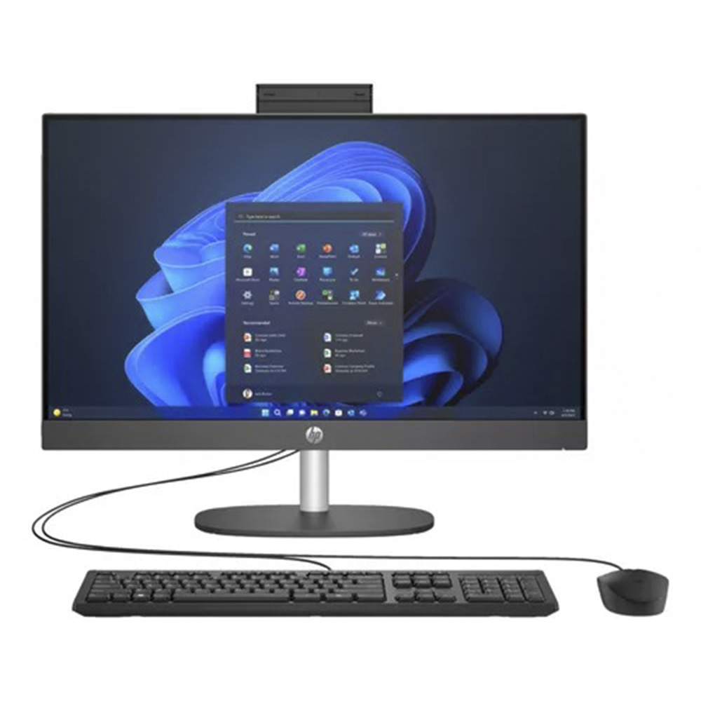 AIO HP 240 G10 CORE I3 N300 256GB 8GB 23.8" NEGRO W11H 9P4J8LA 