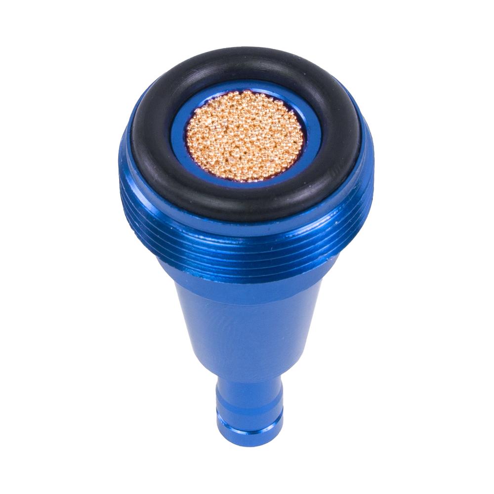 Filtro de gasolina metalico azul universal para motocicleta Kinlley
