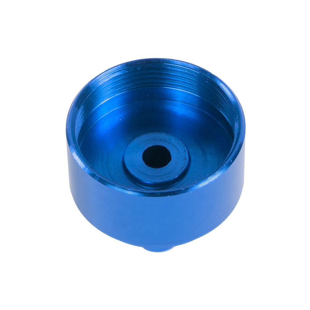 Filtro de gasolina metalico azul universal para motocicleta Kinlley