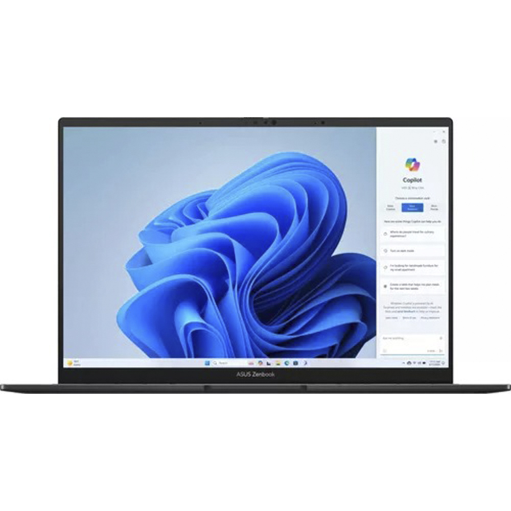 LAPTOP ASUS ZENBOOK CORE ULTRA 5 125H 512GB SSD 8GB DDR5 14" OLED TOUCH SCREEN TEC/ING W11H GRIS Q415MA-U5512 90NB11R7-M00H00