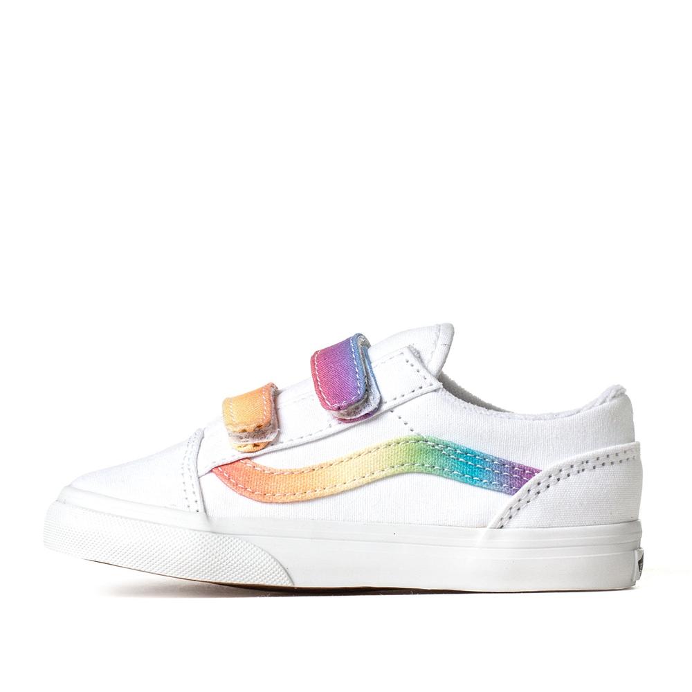Tenis Vans Old Skool V - 09RCAHP - Blanco - Bebes