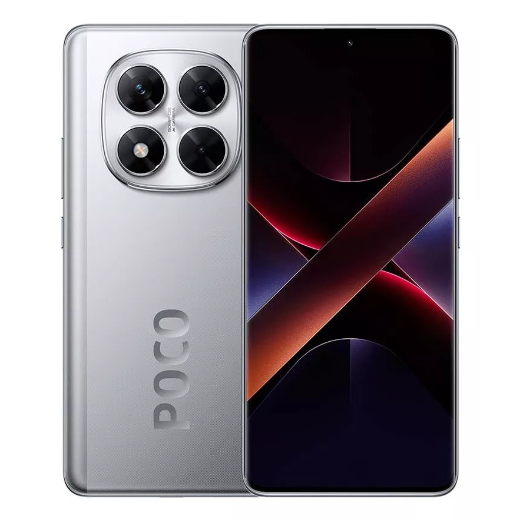 Xiaomi POCO X7 512GB/12GB RAM, 5G, Resistente al agua. Plata