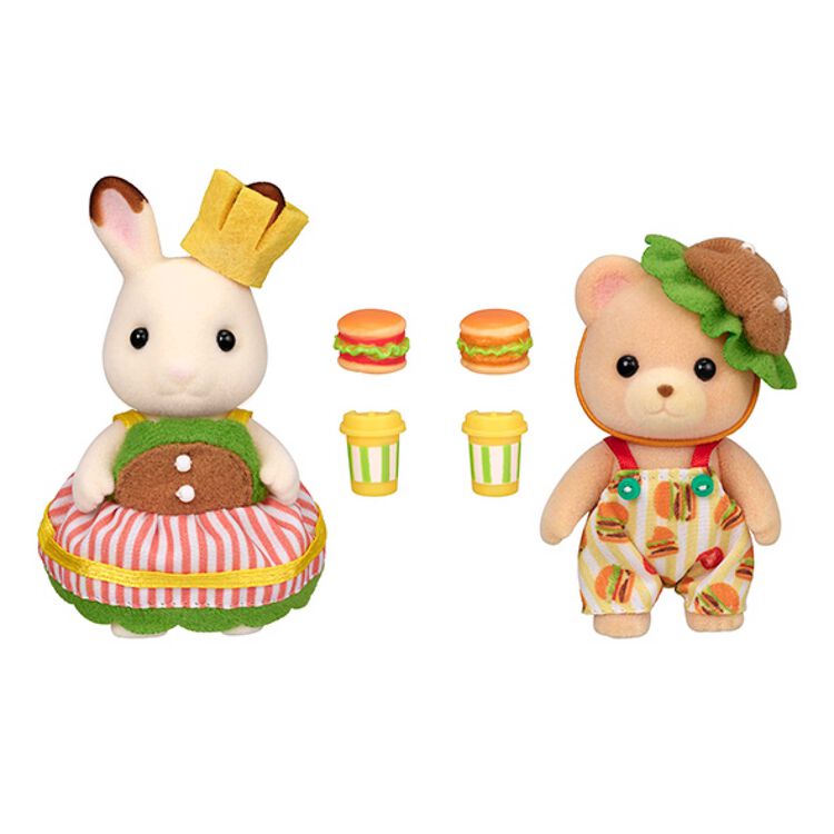 Set de Hamburguesas -  Sylvanian Families Calico Critters Ternurines