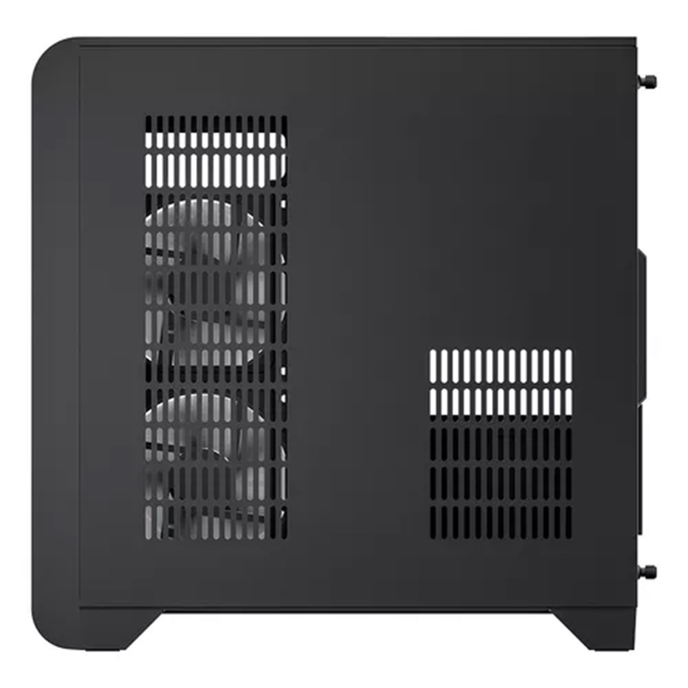 GABINETE BALAM RUSH TANK EXPERT CURVE 6400 NEGRO M-ATX DIGITAL 4VENT ARGB CRISTAL S/FUENTE BR-941617 